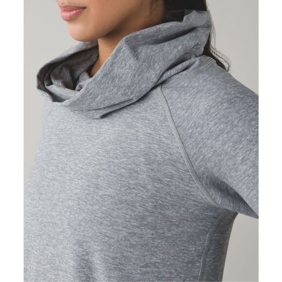 Lululemon Make A Move Long Sleeve Heathered Battleship size 6 - Picture 4 of 9